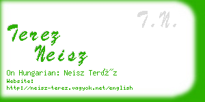 terez neisz business card